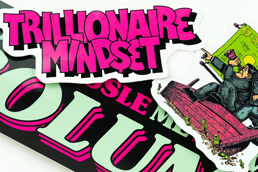 Trillionaire Sticker Pack | TMG Studios