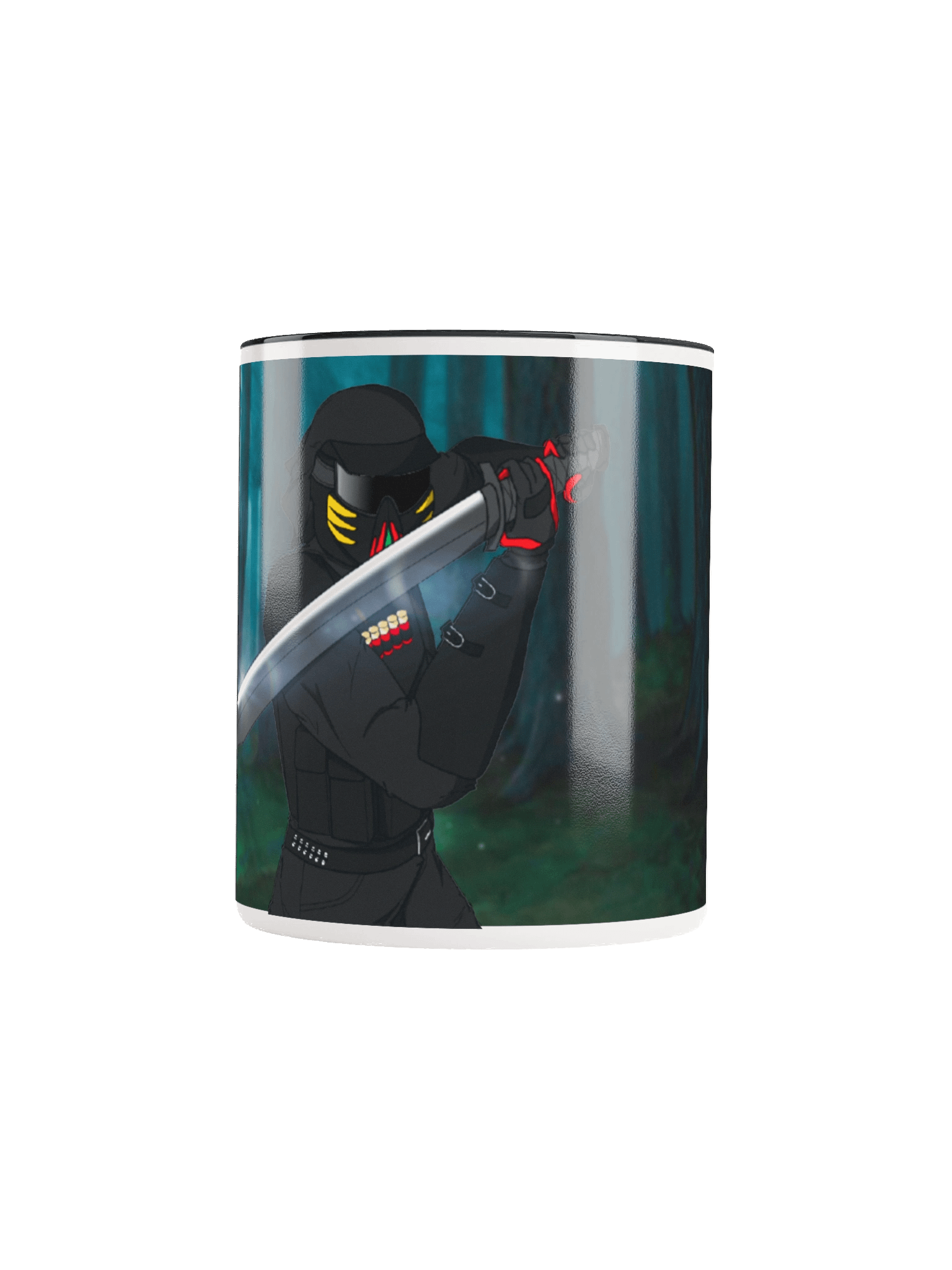 Cartoon Shadow Mug (White/Black) product image (9)