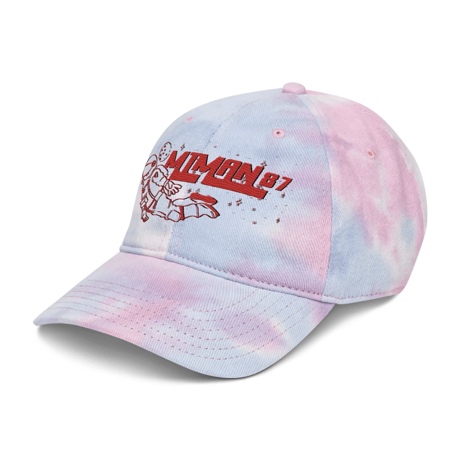 Mtman Red Embroidered Tie Dye Cap product image (7)