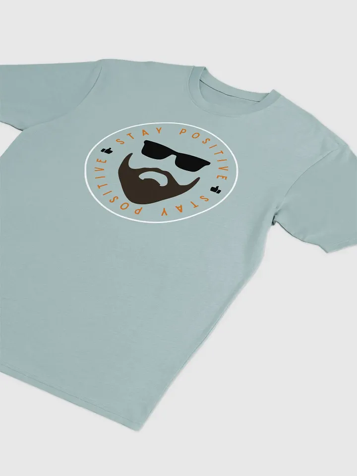 Stay Positive Quotes by Jon Heavyweight T-Shirt product image (4)