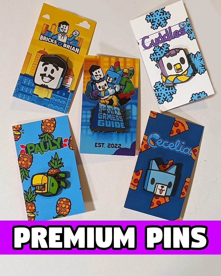 Pro Gamer's Guide Complete Pin Collection product image (1)