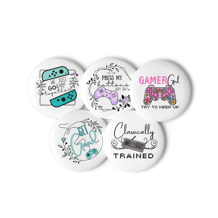 Gamer Girl Pin Bundle product image (1)