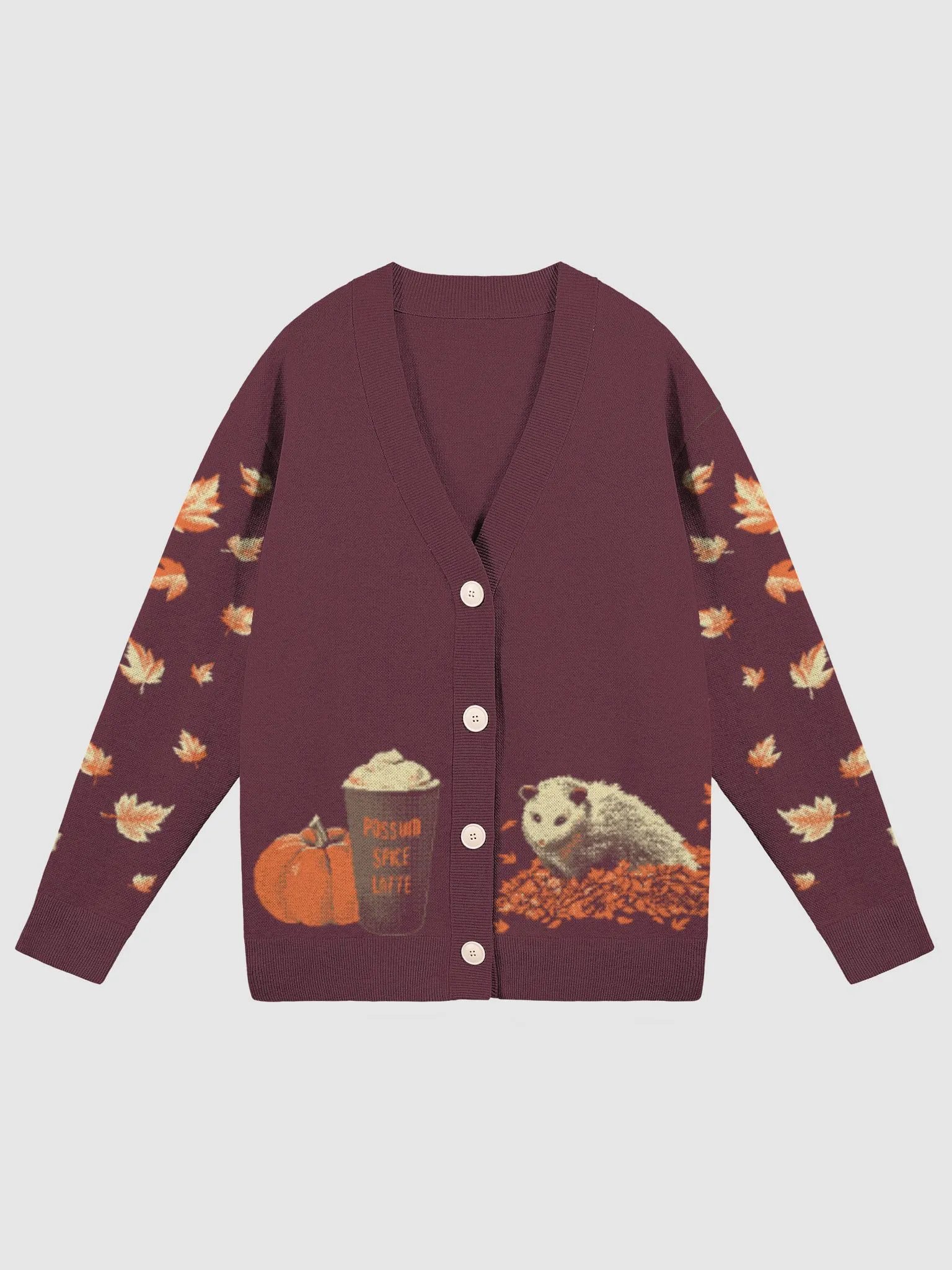 Possum Spice Latte Cardigan product image (1)