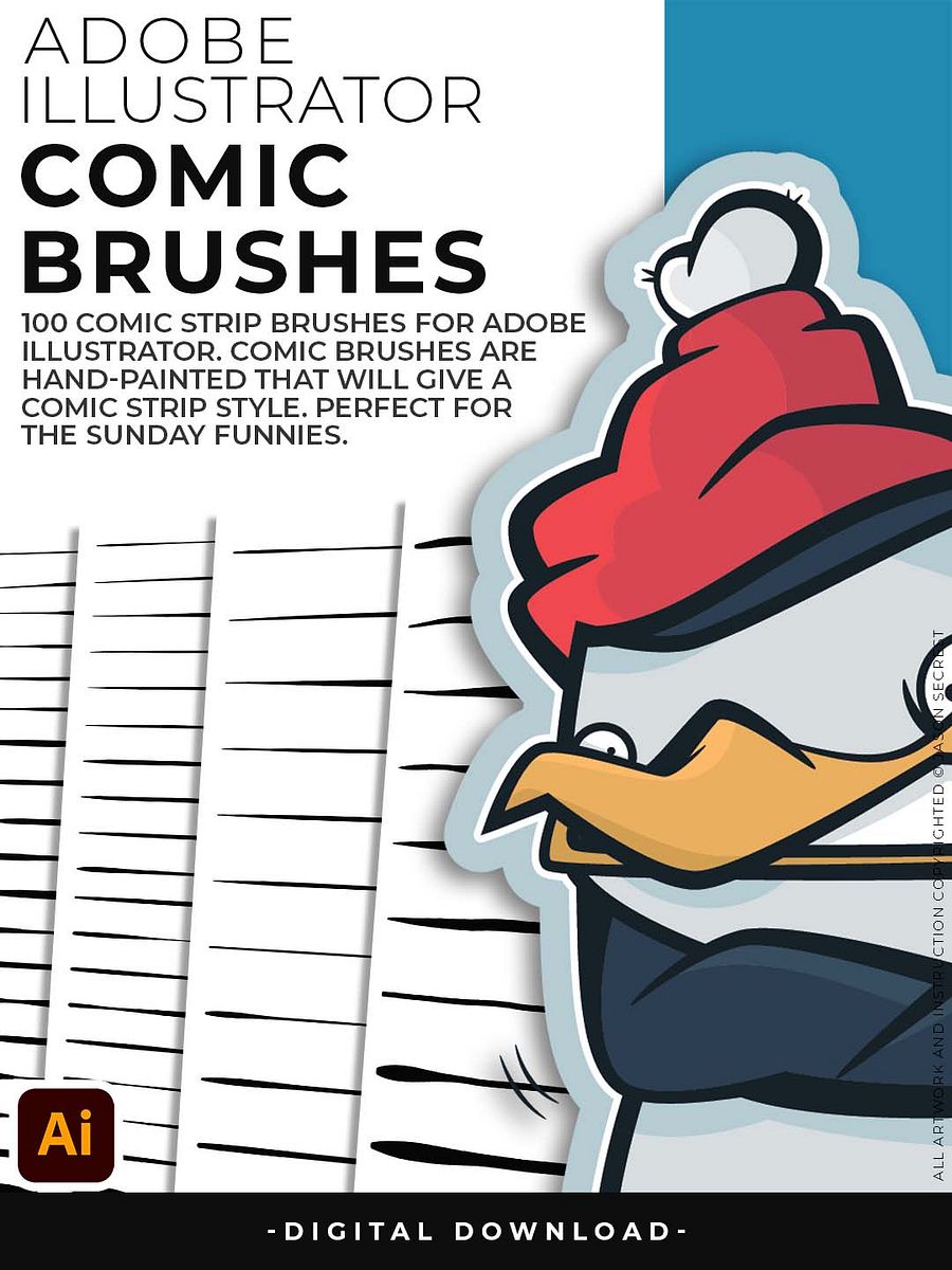 COMIC STRIP BRUSHES product image (2)