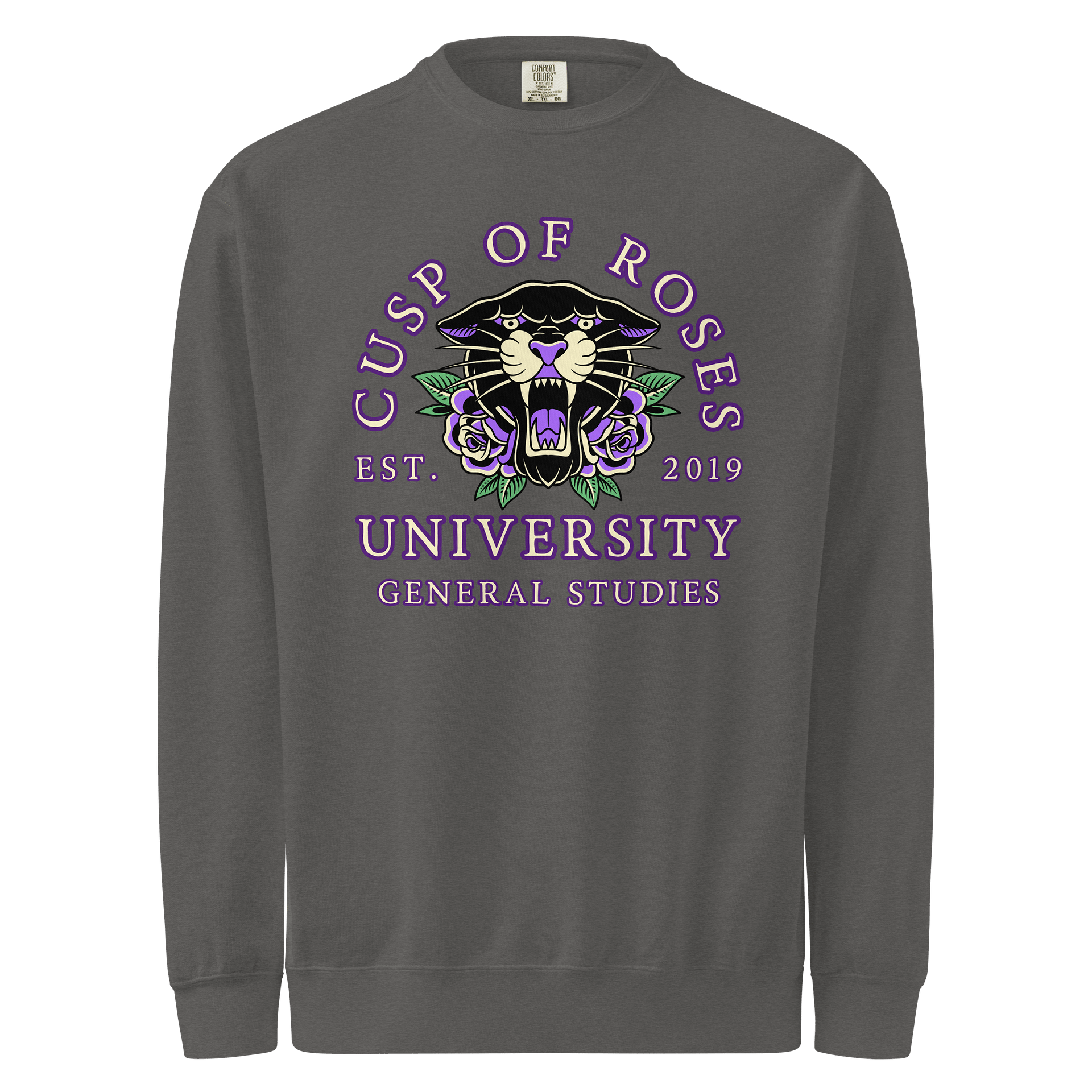 cusp of roses university | classic sweatie product image (7)