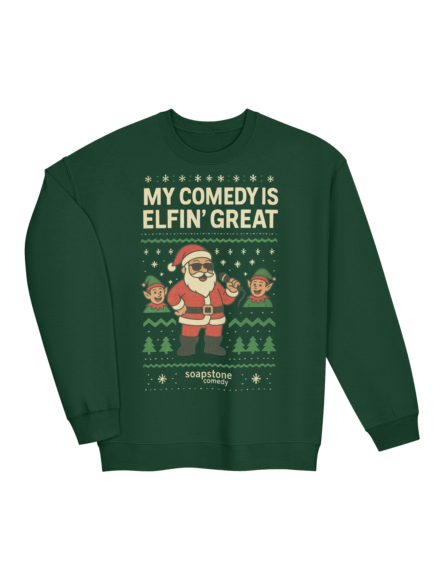 Santa's Comedy Crewneck product image (2)