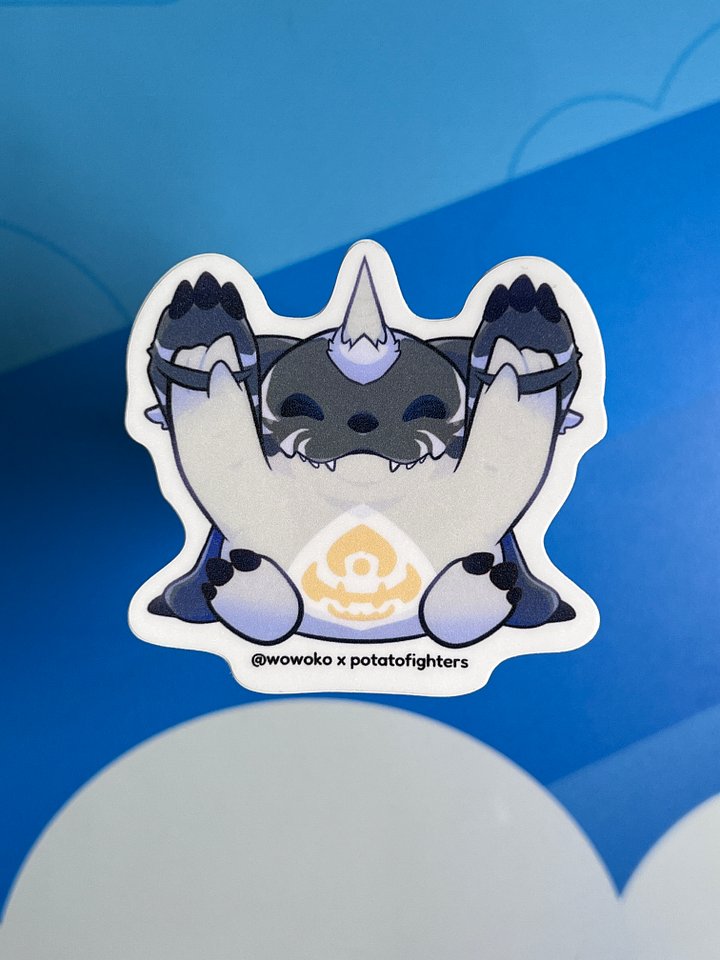 Black Gabumon - Sticker product image (1)