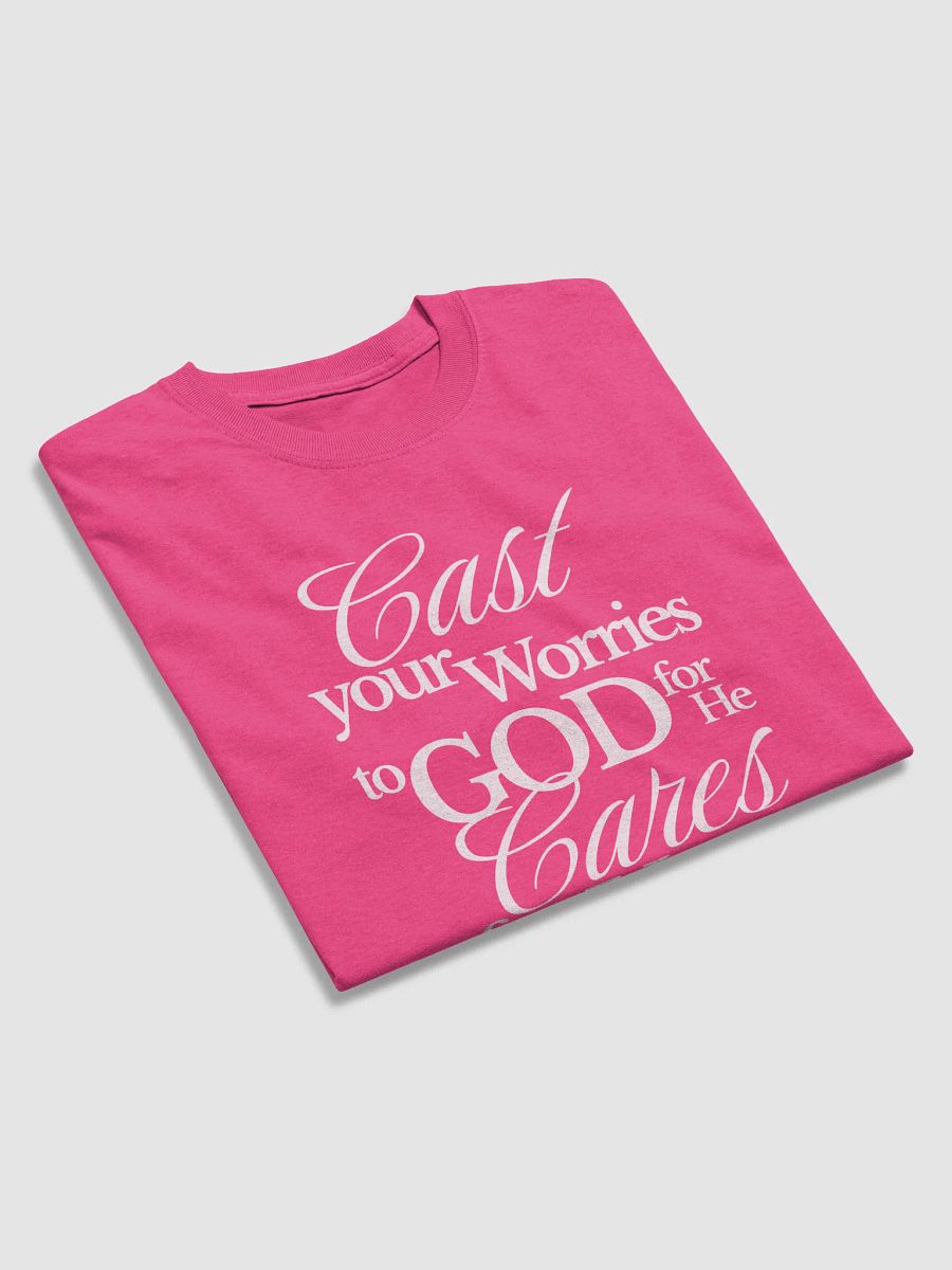 Cast Your Worries T-shirt product image (3)
