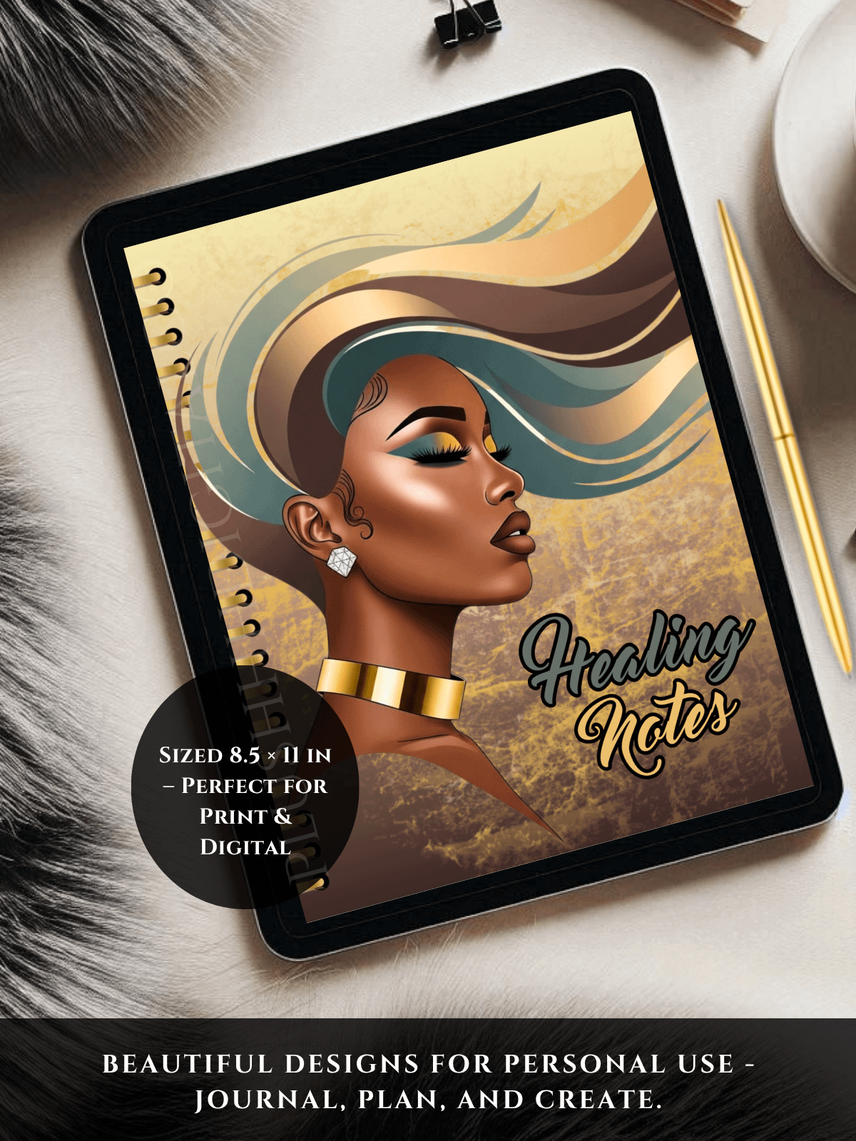 HEALING NOTES - Digital Notebook product image (1)