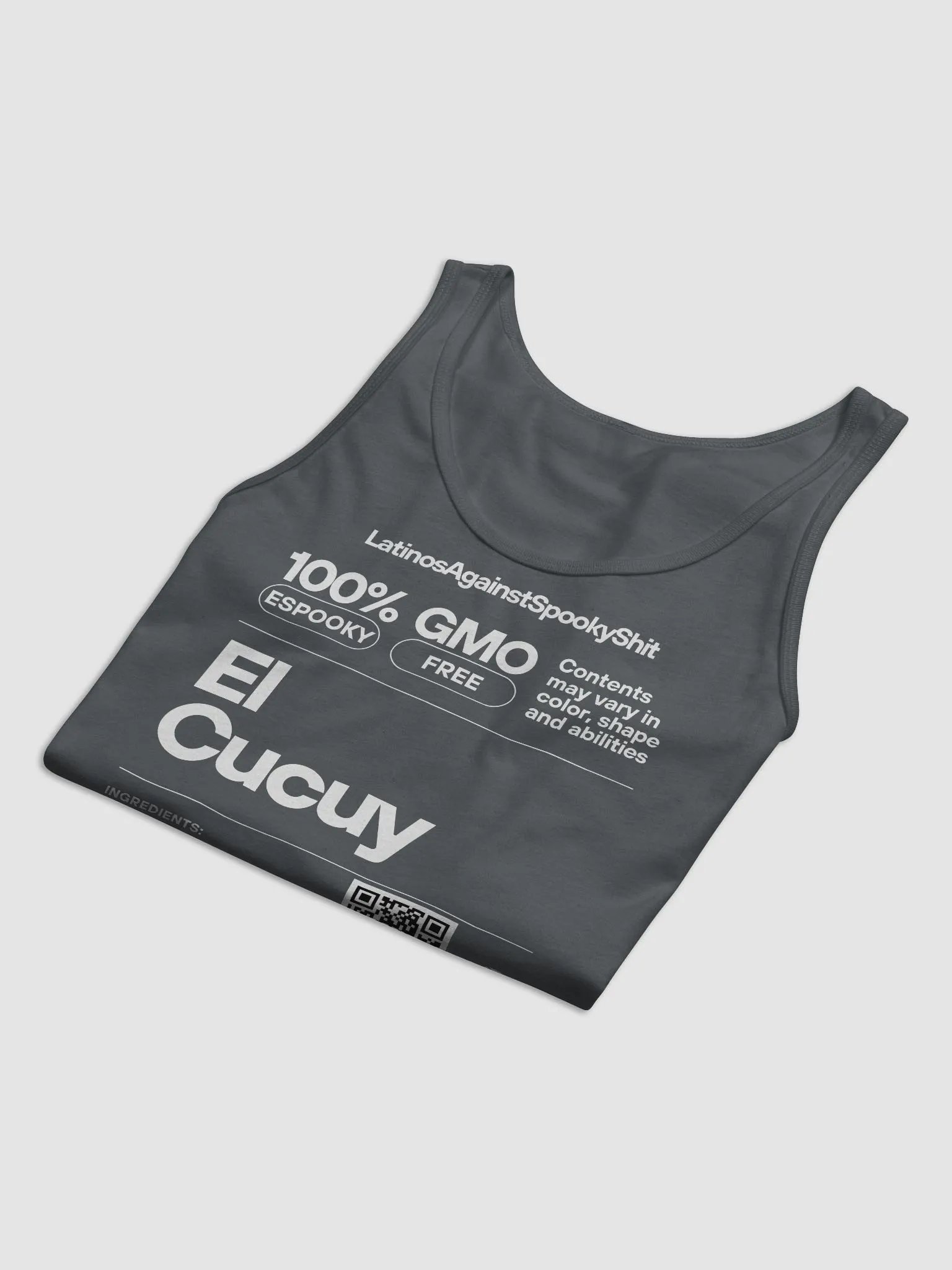 El Cucuy Nutrition Label Tank Top product image (3)