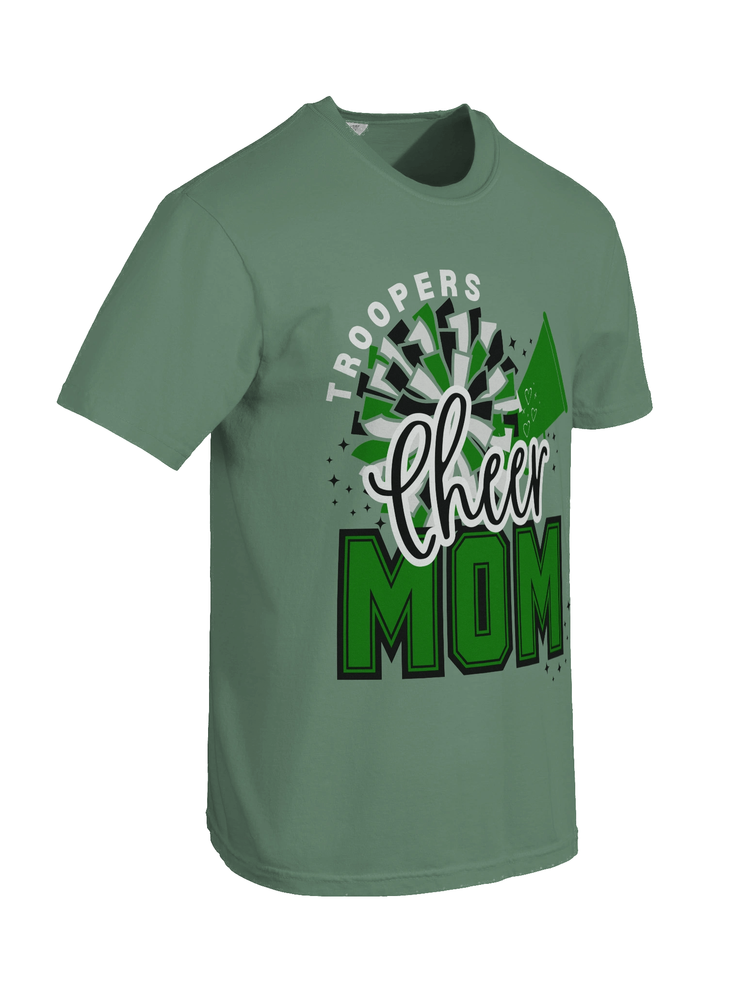Cheer Mom Pom-Pom T-Shirt product image (8)