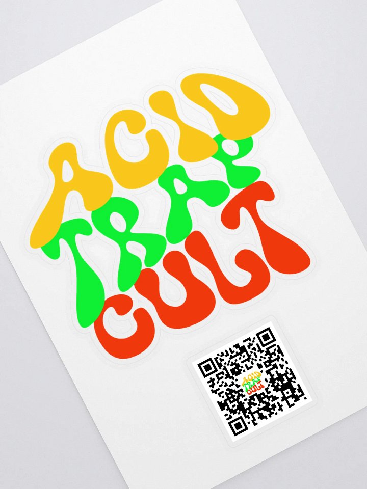ACIDTRAPCULT STICKER SHEET VOL. 1 product image (1)