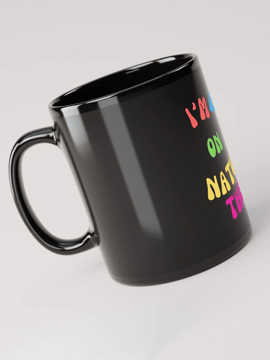 Nature Therapy Black Mug product image (2)