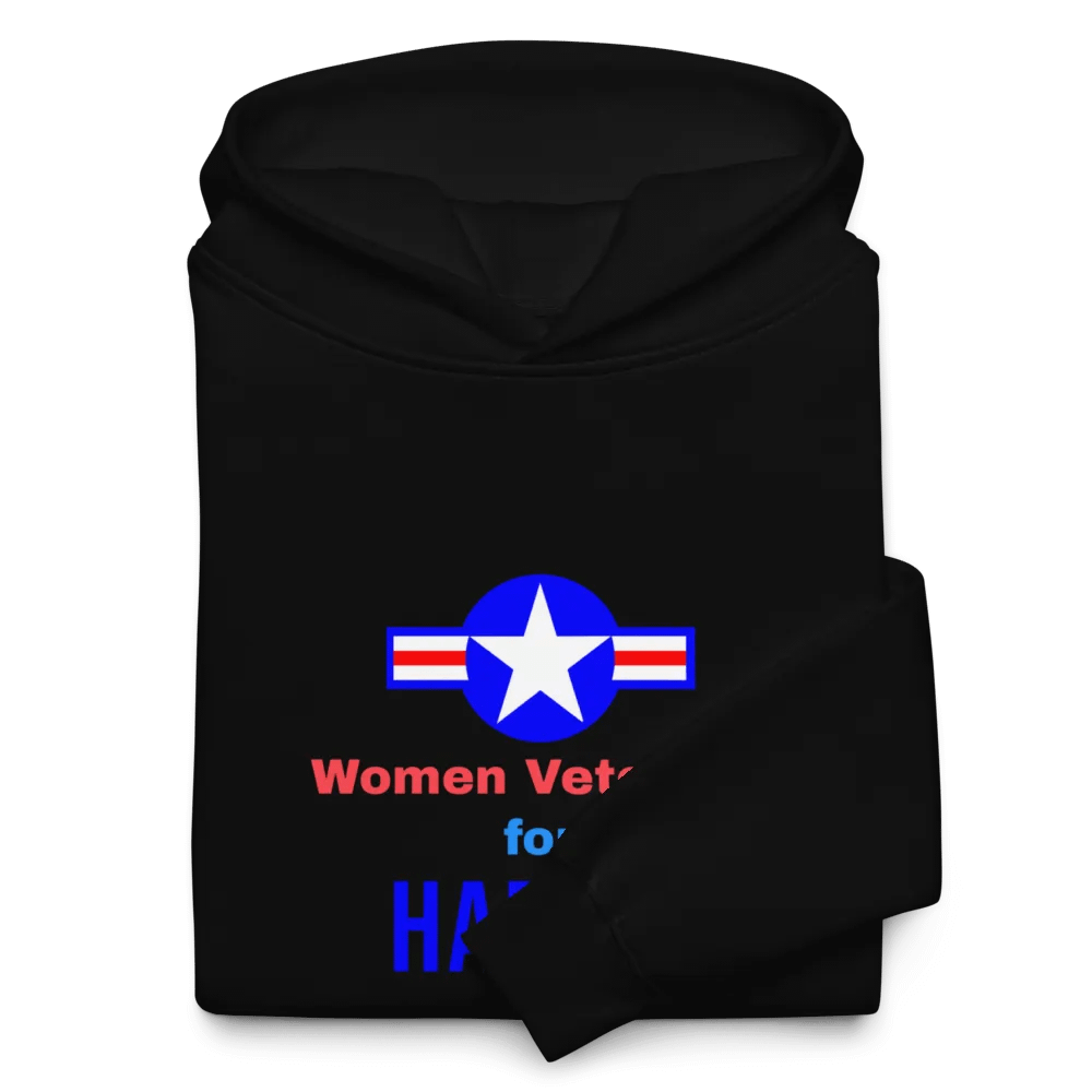 Women Veterans For Harris Hoodie product image (10)
