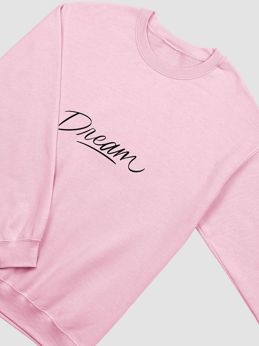 Plus Size Women's Dream Obsidian Printed Classic CrewneckLong Sleeve Pullover product image (2)