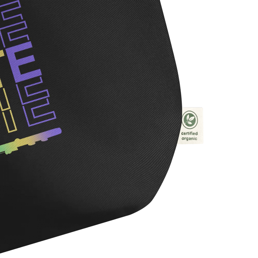 Symmetrical Flute Graphic Tote Bag - Bass Flute product image (5)