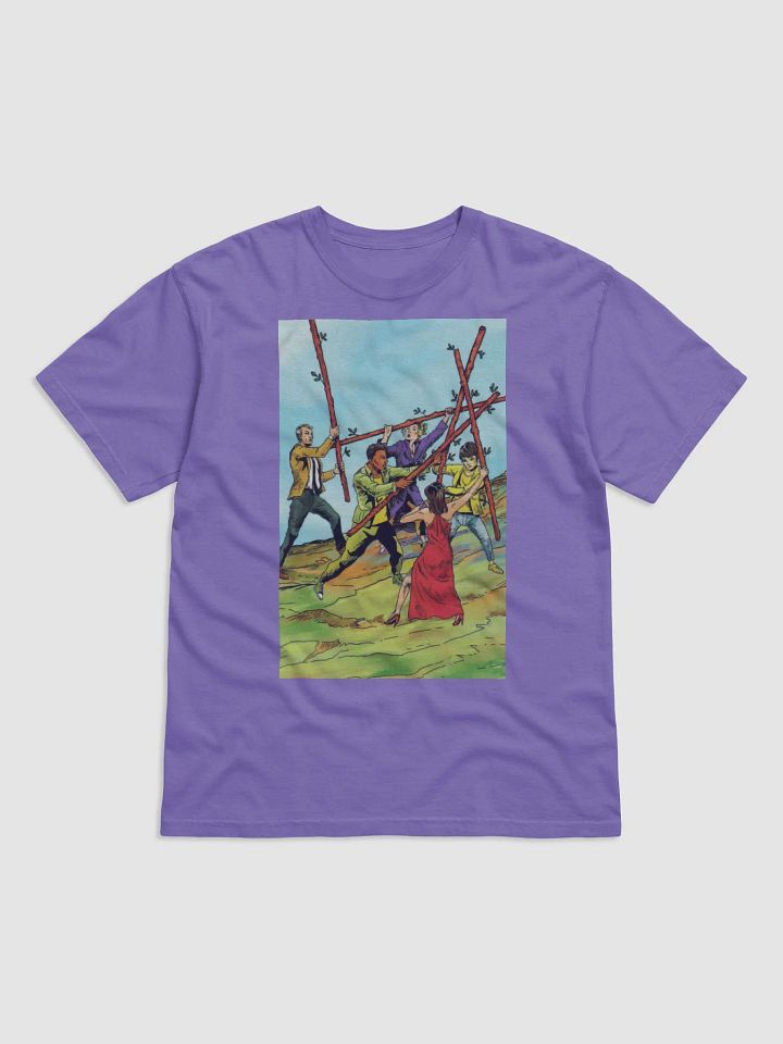 5 of Wands Tarot T-Shirt product image (3)