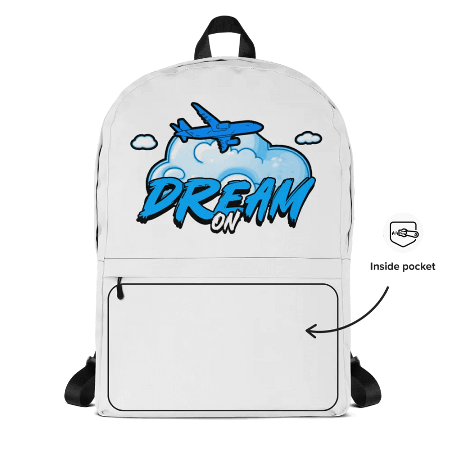 Dream On Backpack (White) product image (4)