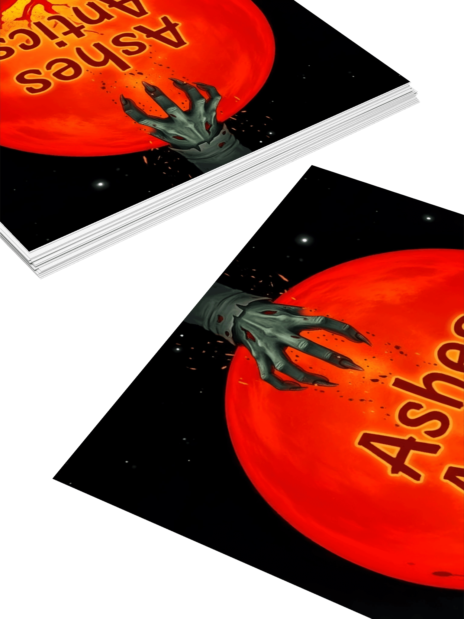 Team Ashes Antics Kiss Cut Stickers product image (13)