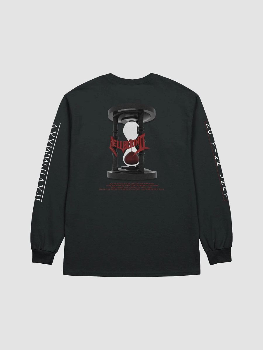NO TIME LEFT | BLACK LONG SLEEVE product image (2)