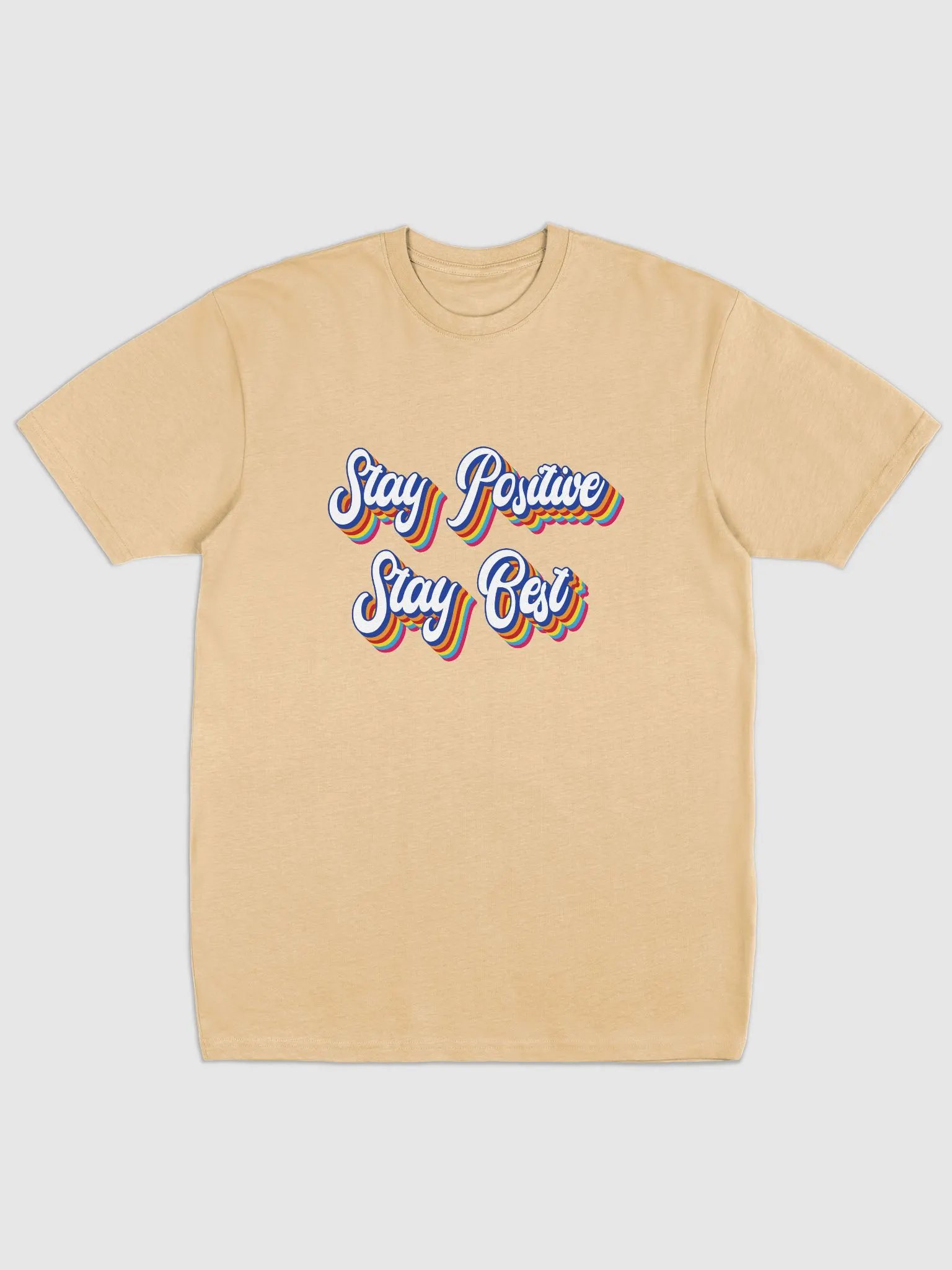 Stay Positive Stay Best Inspirational T-shirt product image (2)