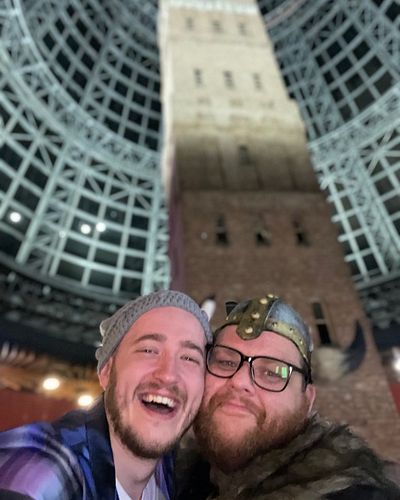 Yuddz came all the way from Scotland to celebrate my wedding. This was at the bucks night