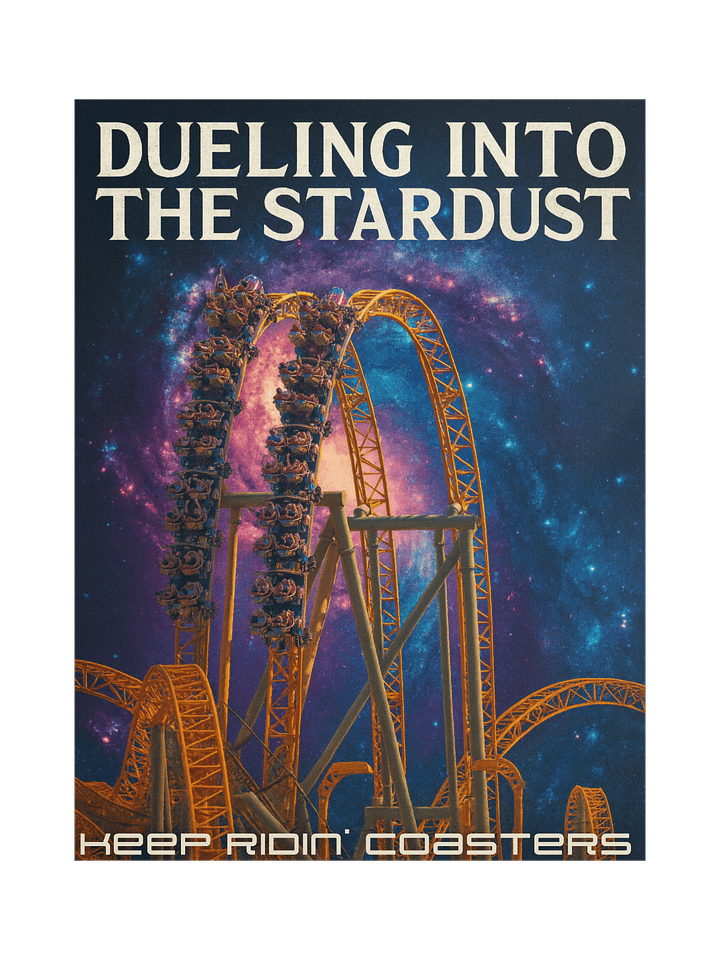 Stardust 18x24 Keep Ridin' Coasters Poster product image (1)