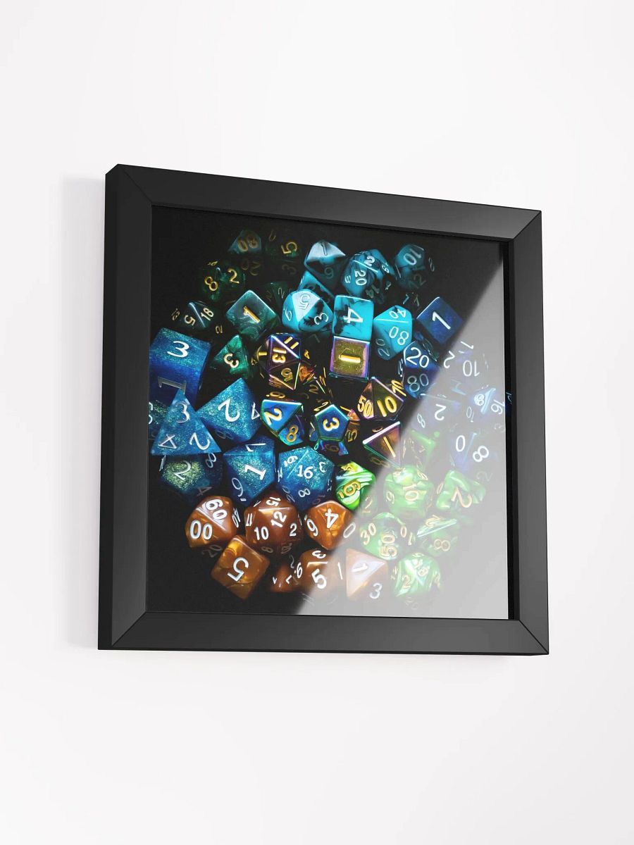Hexed Dice Framed Print product image (13)