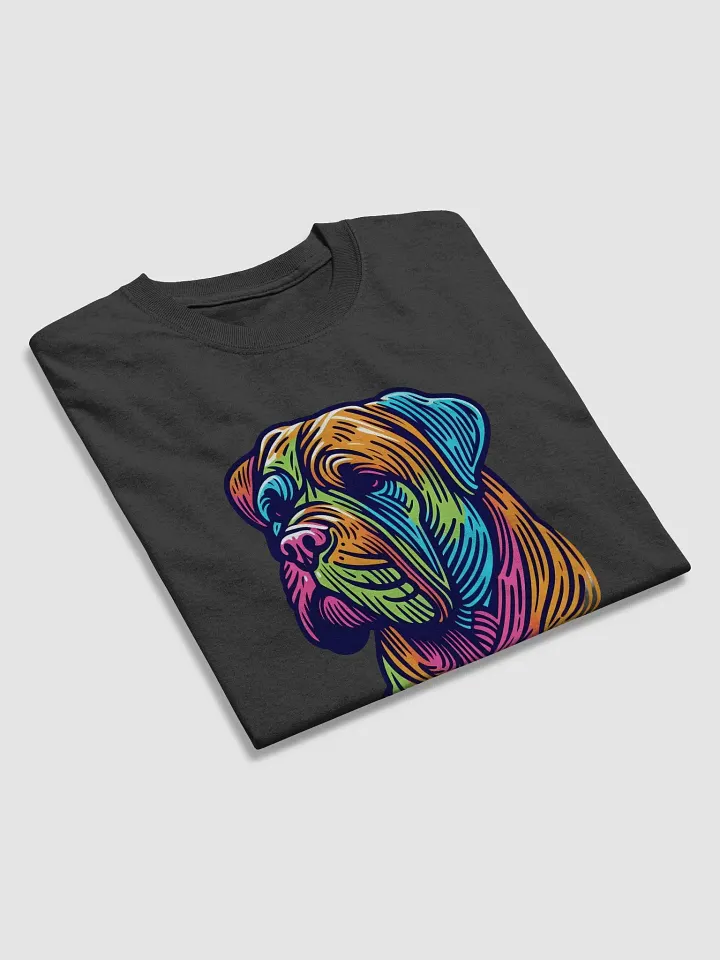Retro Uncropped Cane Corso T-Shirt product image (2)