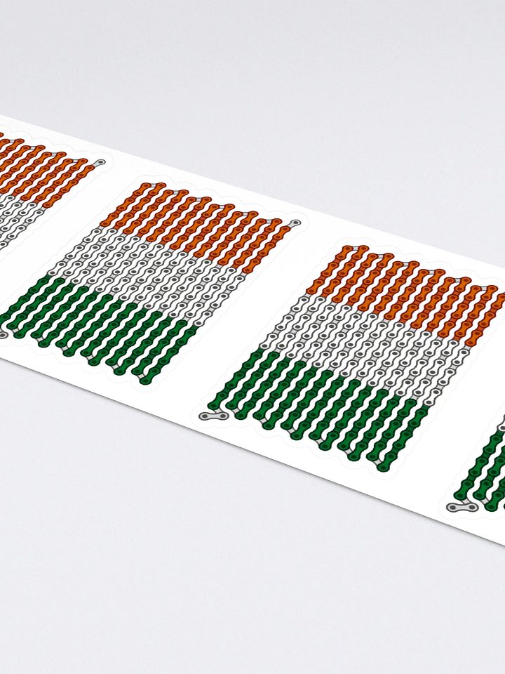 Ireland Bike Chain Flag Sticker 6 Pack product image (2)