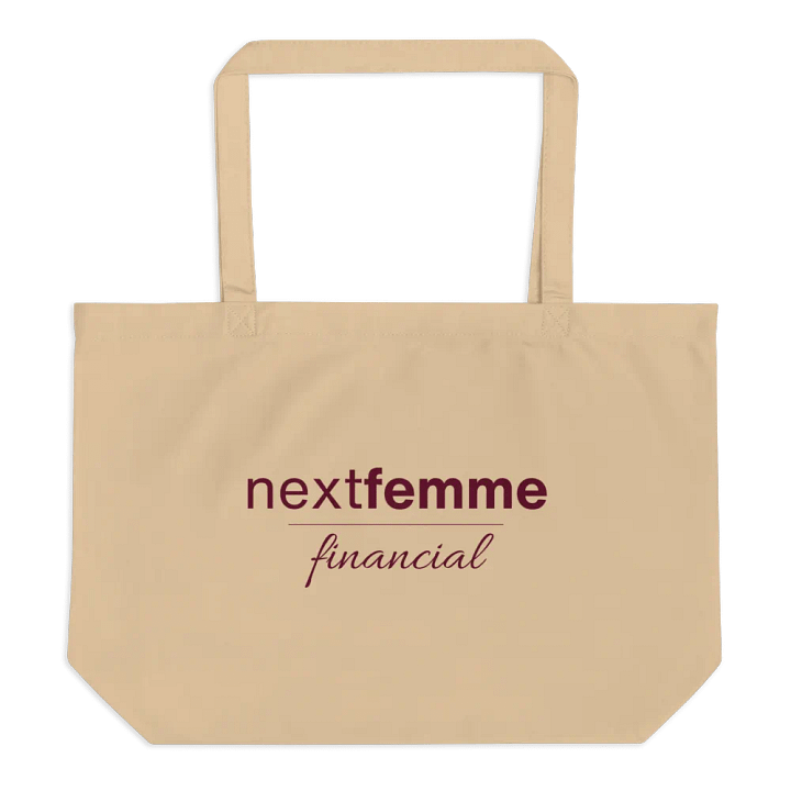 Eco Tote Too with Maroon Logotype product image (1)
