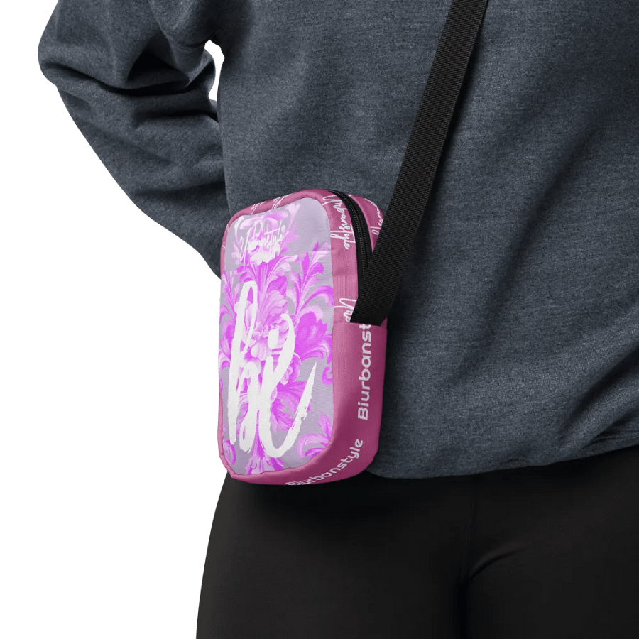 Elegant Floral Symmetry Crossbody Bag product image (3)