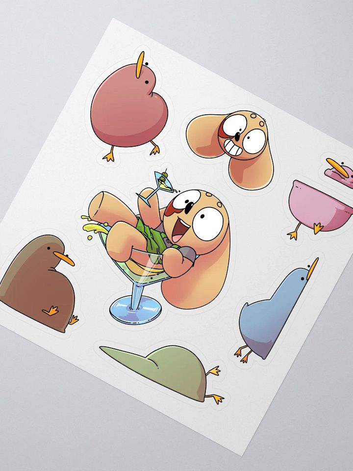 Artwomble & Birds Sticker Sheet product image (2)