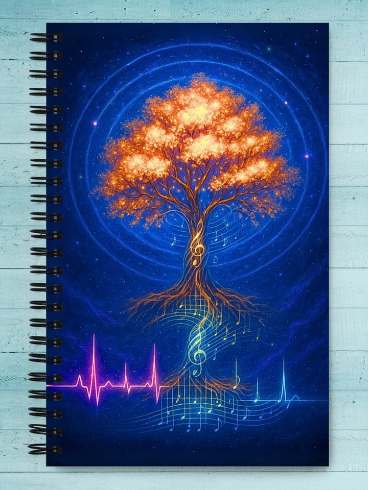 Harmony Tree - Spiral Journal Notebook product image (1)