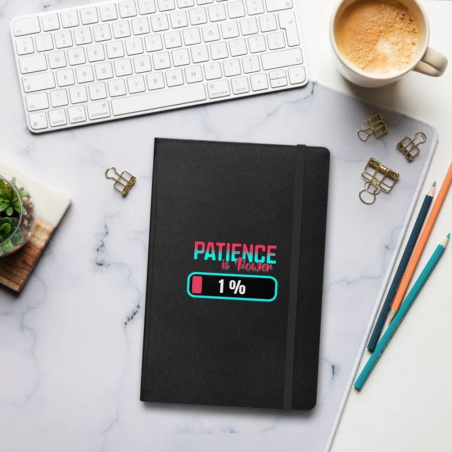 Patience Is Power 1% Hardcover Journal product image (7)