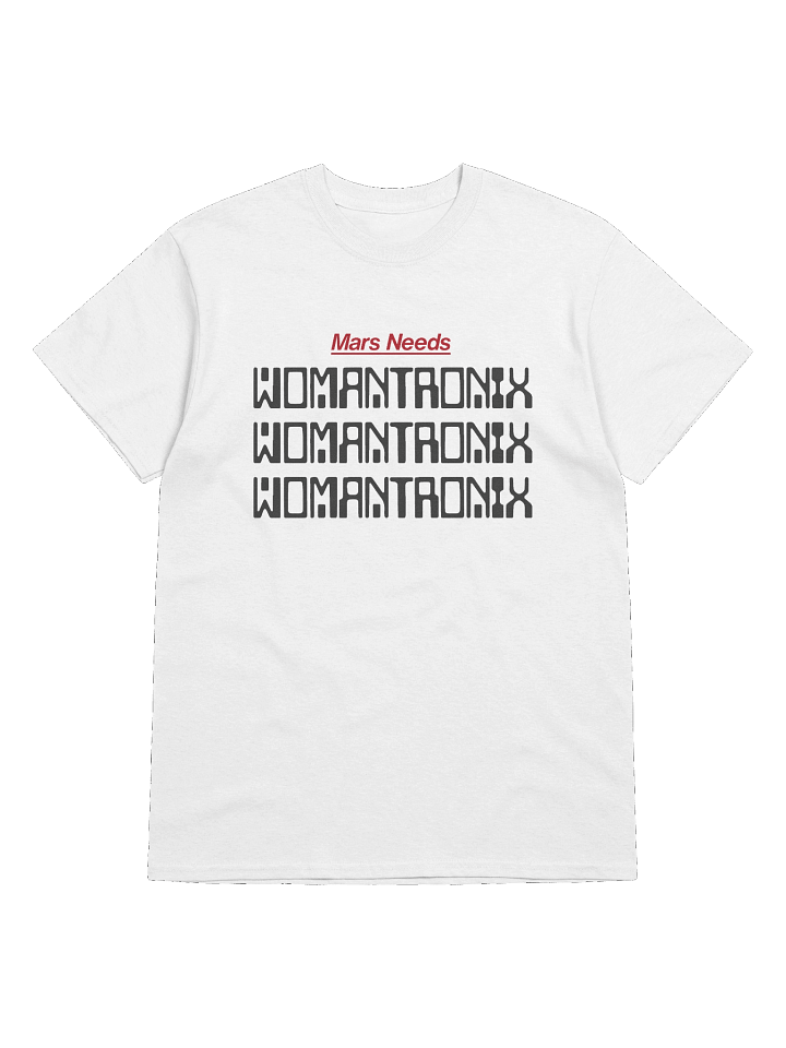 Womantronix Tee (Black Print) product image (1)