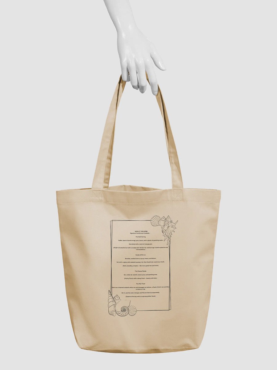 Noir at the Shore Cocktail Menu Tote product image (3)