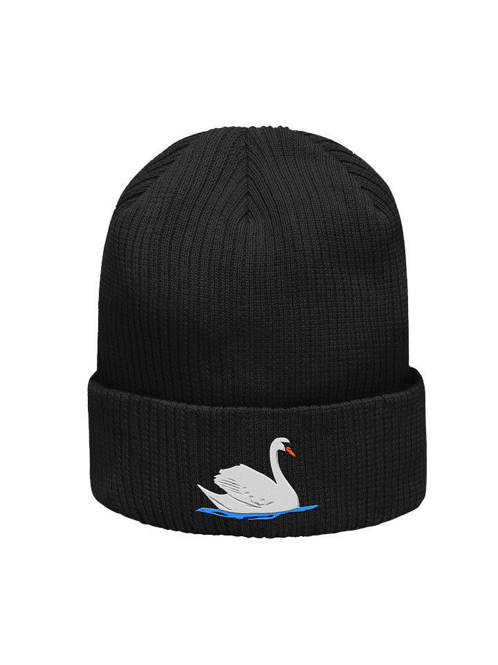 Swan Lake Serenity Ribbed Beanie product image (4)