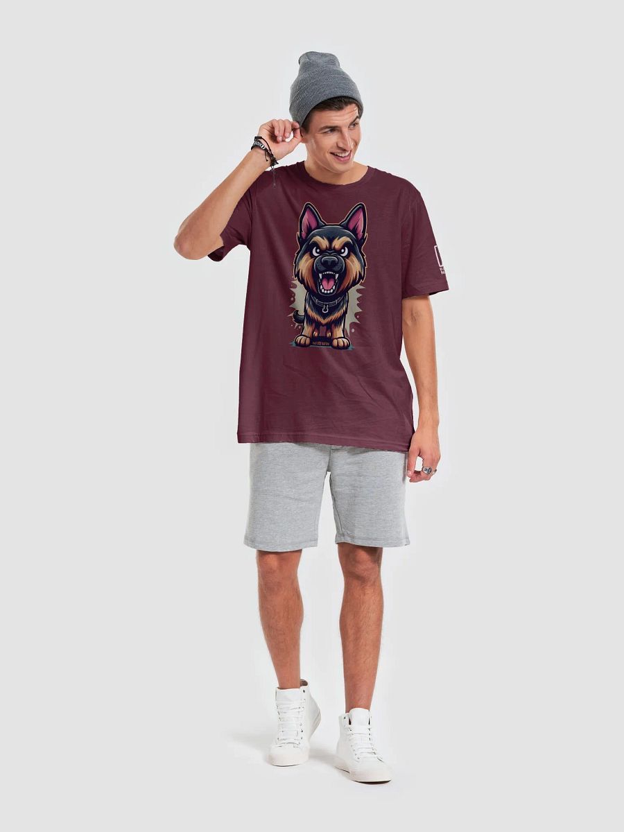 German Shepherd Angry Pup - Premium Unisex T-shirt product image (6)
