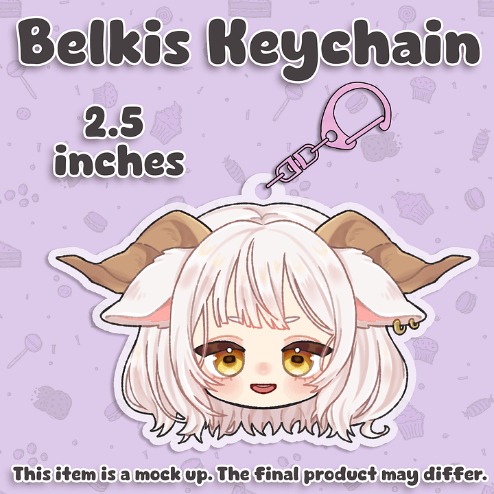 Belkis Halloween Keychain [PREORDER] product image (1)