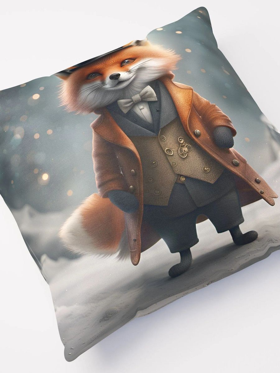 Smart Dressed Fox Pillow product image (4)