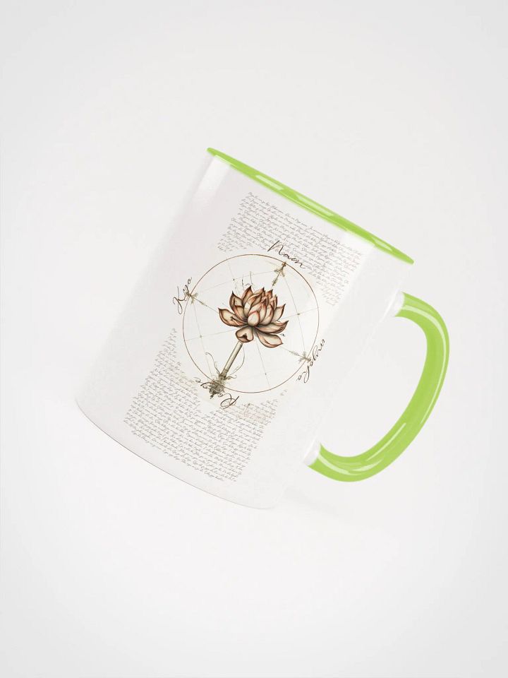 Nam Myoho Renge Kyo Lotus Mug | Ceramic Buddhist Coffee Cup product image (1)