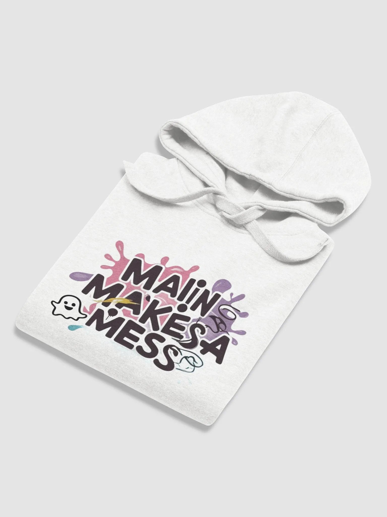 Malinmakesamess - Hoodie (printed Ghostlogo) product image (6)