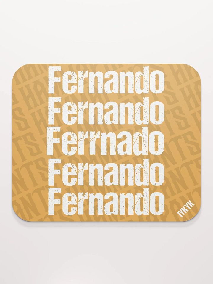 IYKYK - Ferrnado Mouse Pad product image (2)