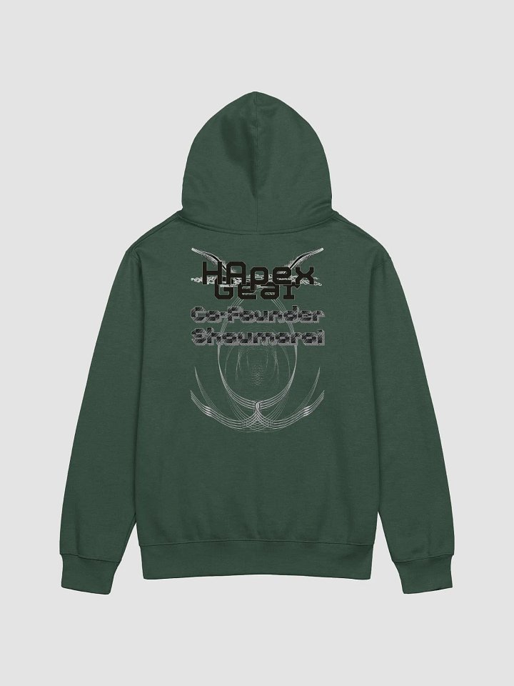 Midweight Hoodie - Co Founder Shaumarai - Black HApex Gear Black Logo product image (16)