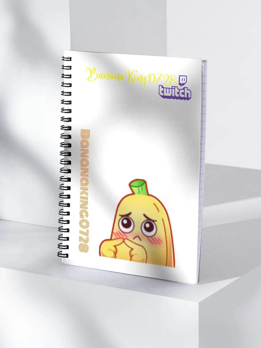 Banana's Spiral Notebook product image (3)