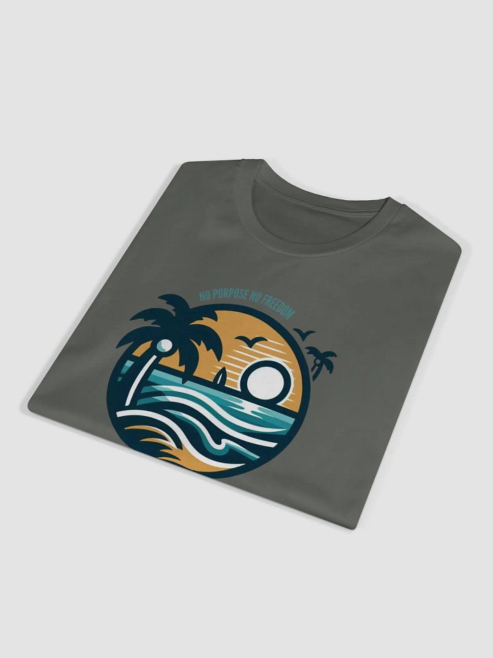 Tropical Sunset Paradise T-Shirt | no purpose no freedom product image (1)