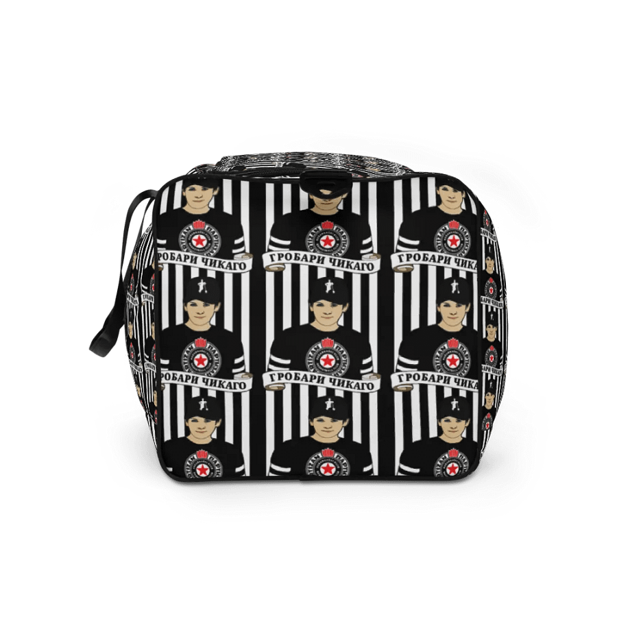 Grobari Čikago KK Partizan All-Over Print Duffle Bag product image (11)