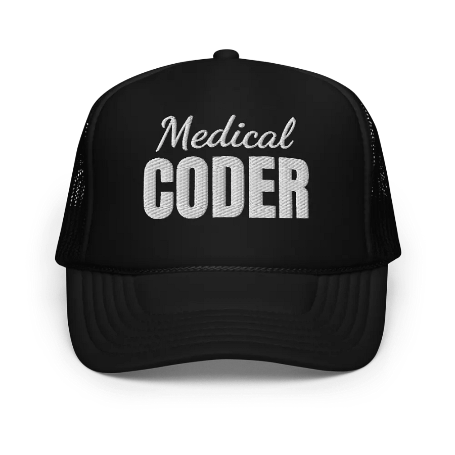 Medical coder - Embroidered Trucker Cap Hat product image (1)