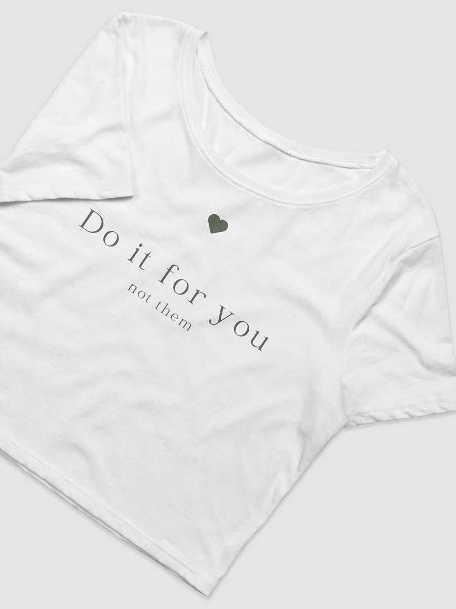 Do It For You Cropped Baby Tee product image (11)